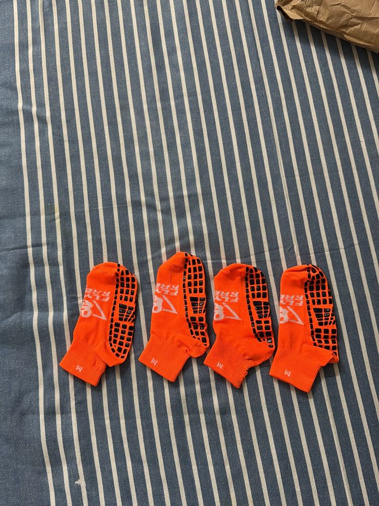 Grip Socks Set Of 2 (4pcs)