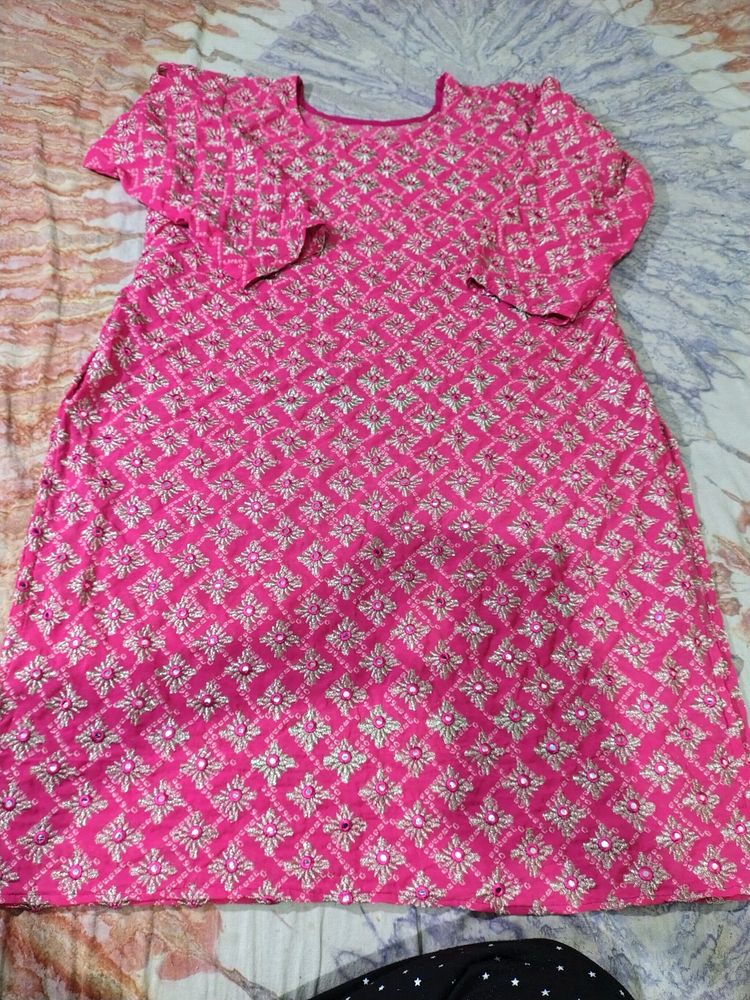 Magenta Kurta