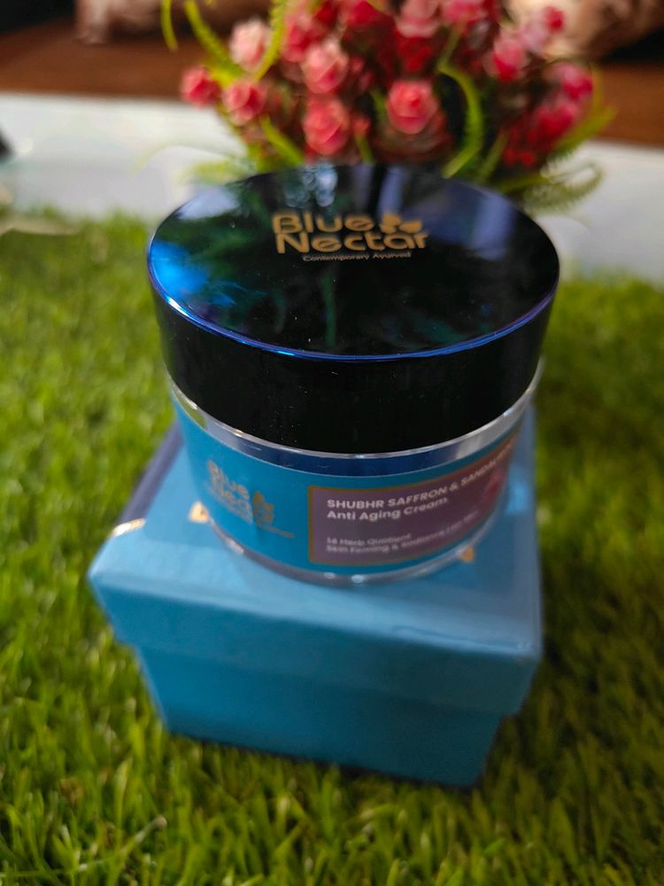 Blue Nectar Saffron & Sandalwood Anti Aging Cream