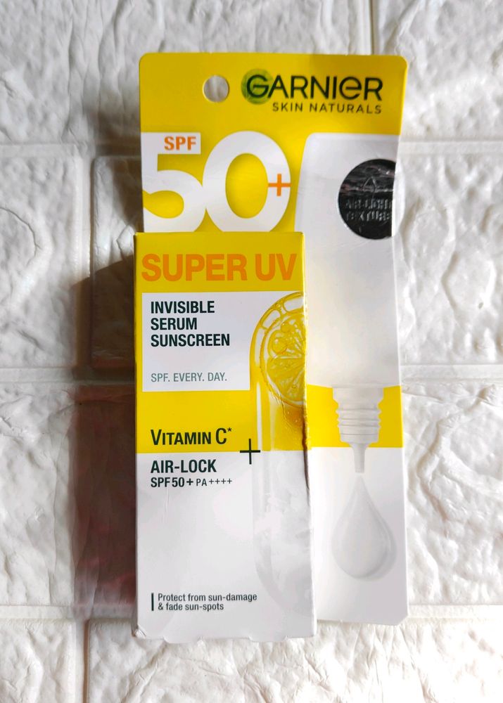 Garnier Super UV Invisible Serum Sunscreen SPF 50