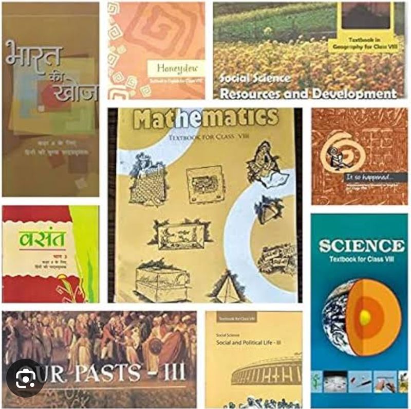 NCERT BOOKS FOR CLASS 8 AND 9