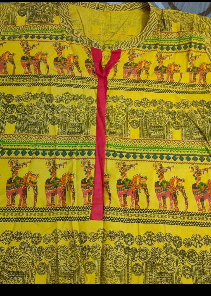 Jaipuri Print Kurta