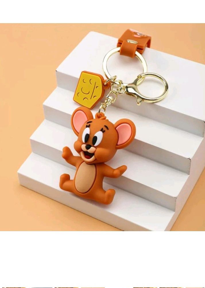 Pair Of Tom And Jerry😼🐭 Key Ring