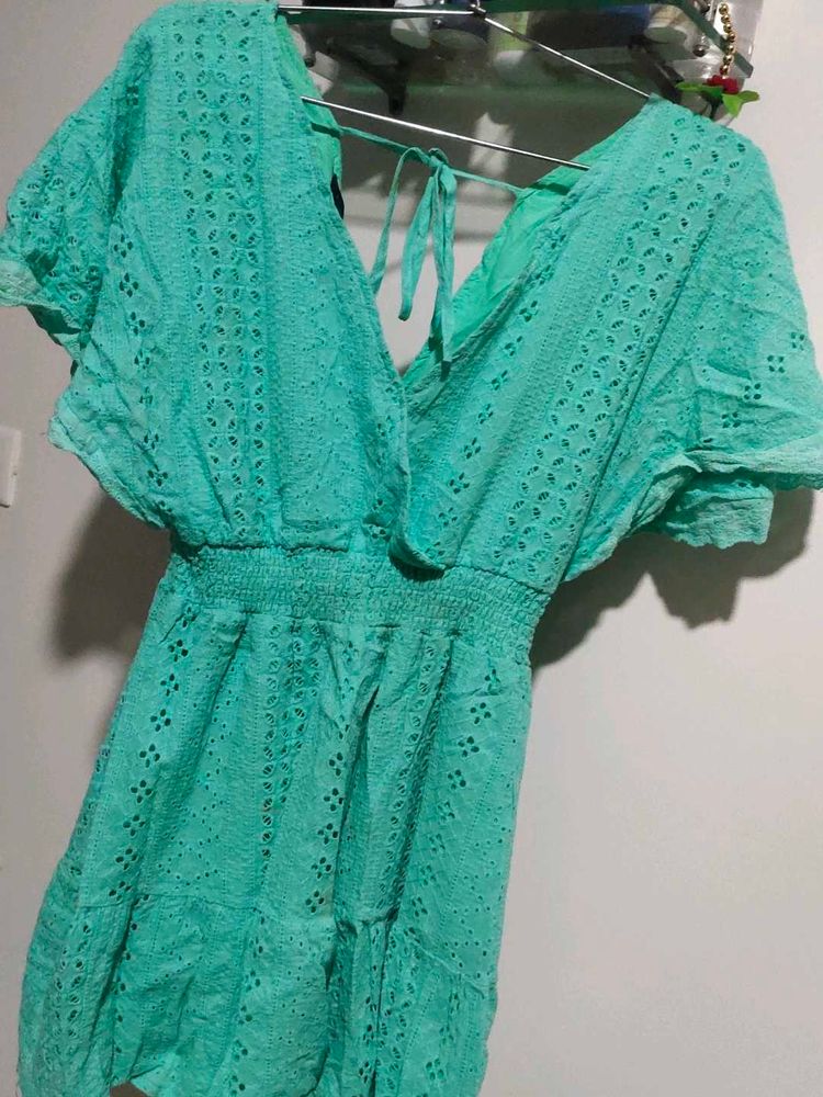 A Beautiful Green Dress Perfect For Parties