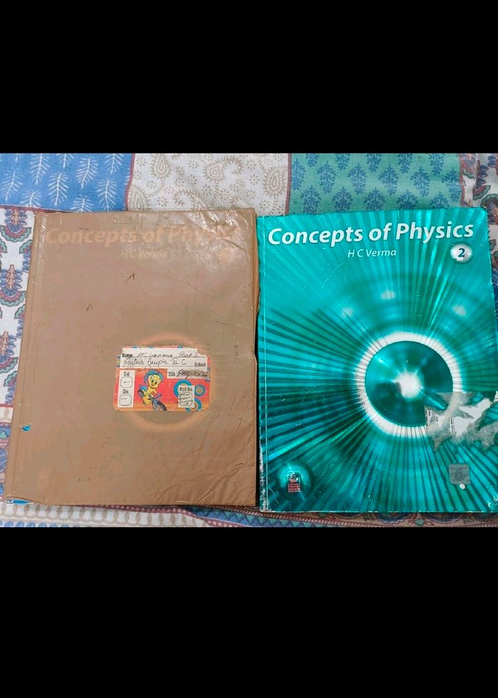 Concepts Of Physics By HC Verma Vol 1 And 2