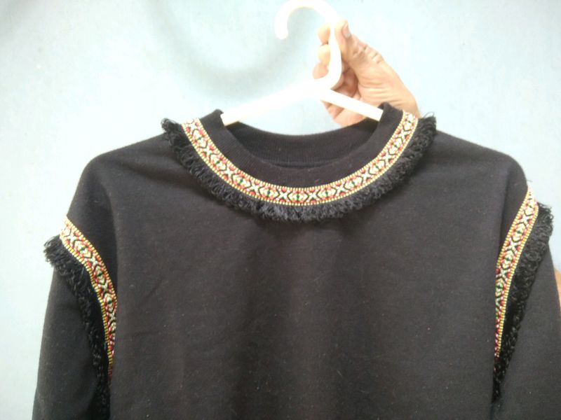 BLACK SWEATSHIRT (DAILYWEAR)