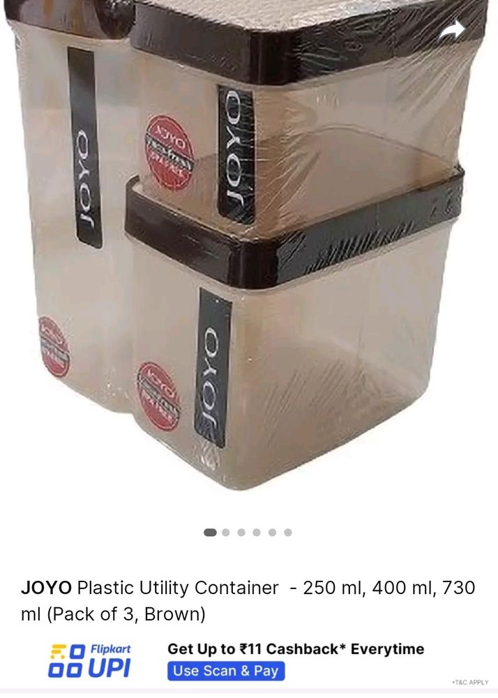 Vacu Fresh JOYO Containers