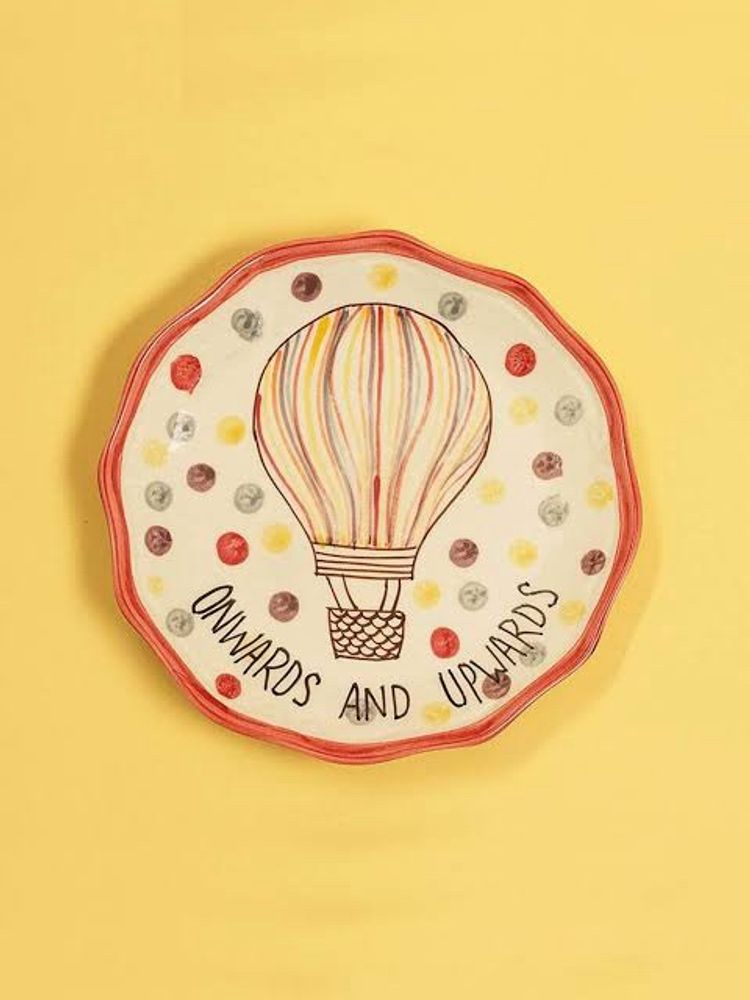 Onwards & Upwards wall plate hanging