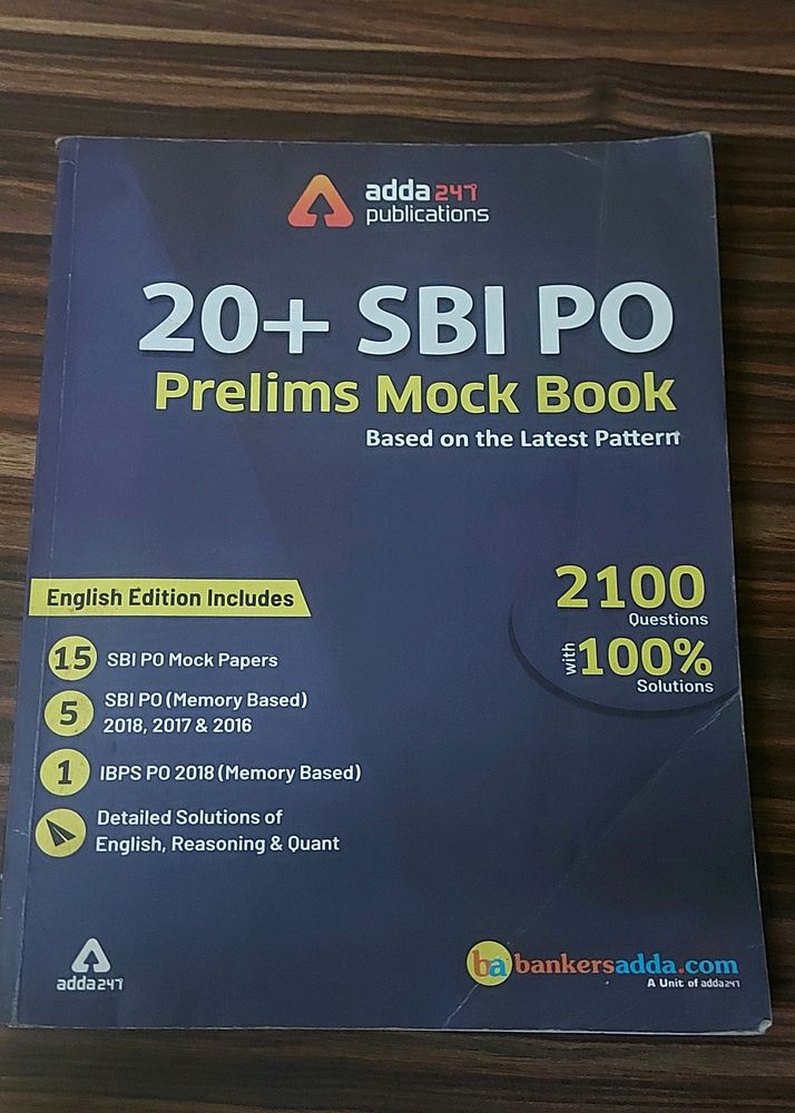 SBI PO Memory Based Paper And Mocks Adda 247