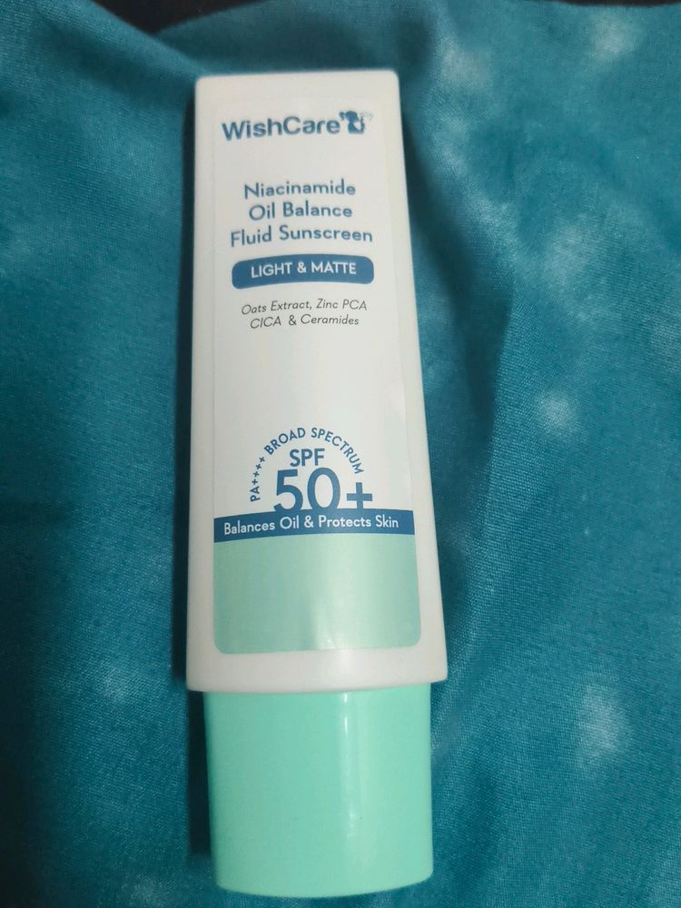 WishCare 5% Niacinamide Oil Balance FluidSunscreen