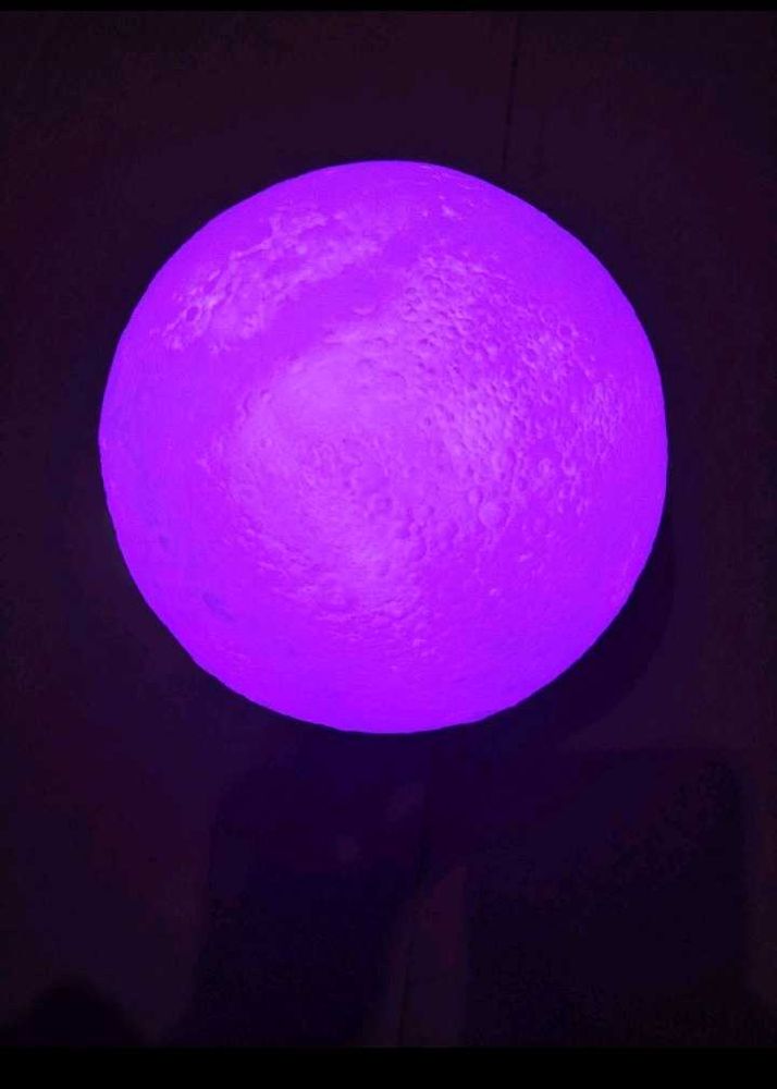 Multicolour Moon Led Light With Sensor