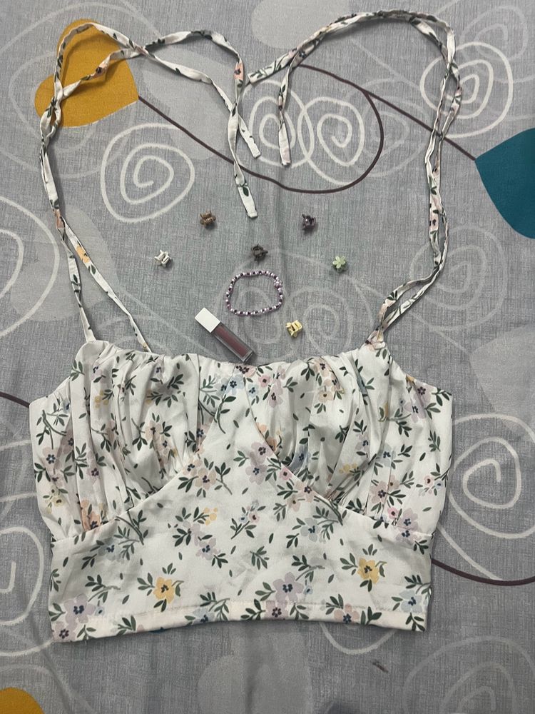 Floral Crop Top