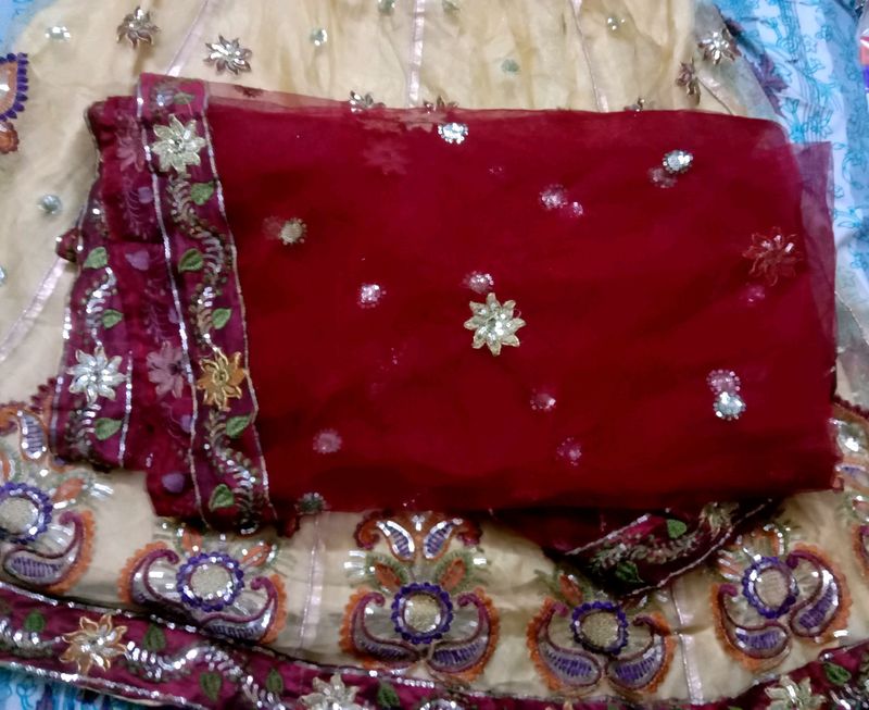 Lehenga With Blouse And Duppata