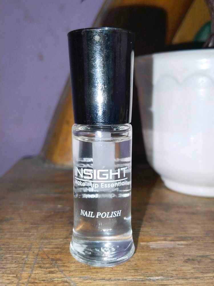 INSIGHT-TRANSPARENT NAIL POLISH 💅