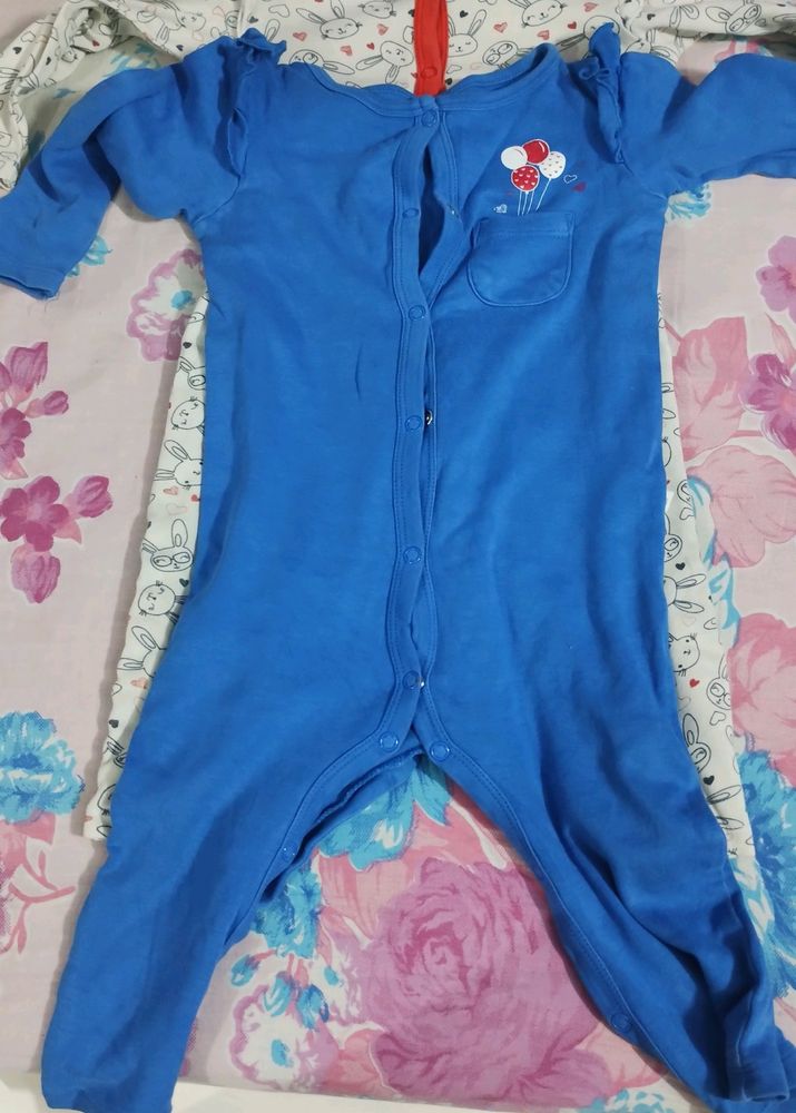 Babyoye Full Sleeves Romper For Baby Girls