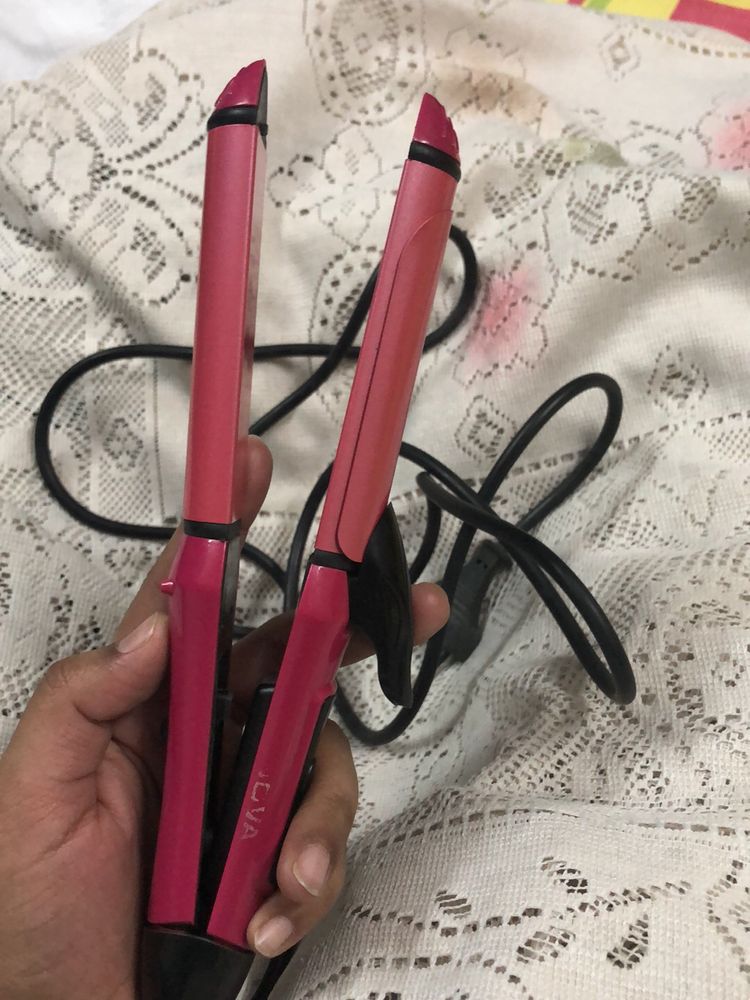 Straightener + Curlers Machine