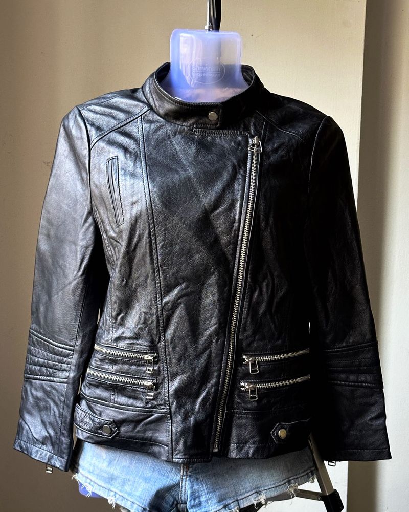 Sheepskin Leather Jacket