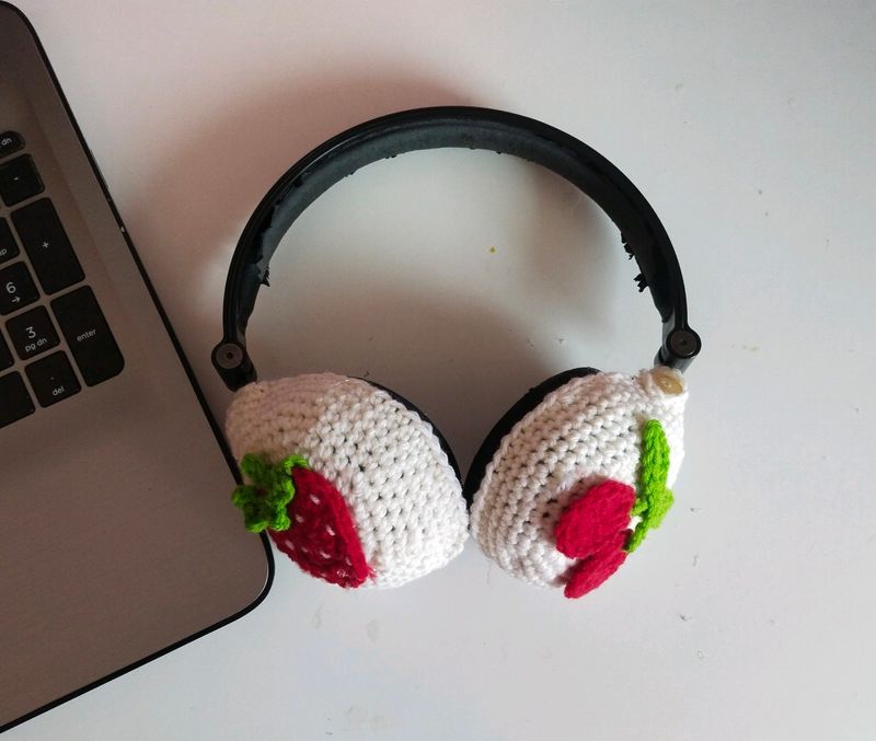 Crochet Headphones Cover!!