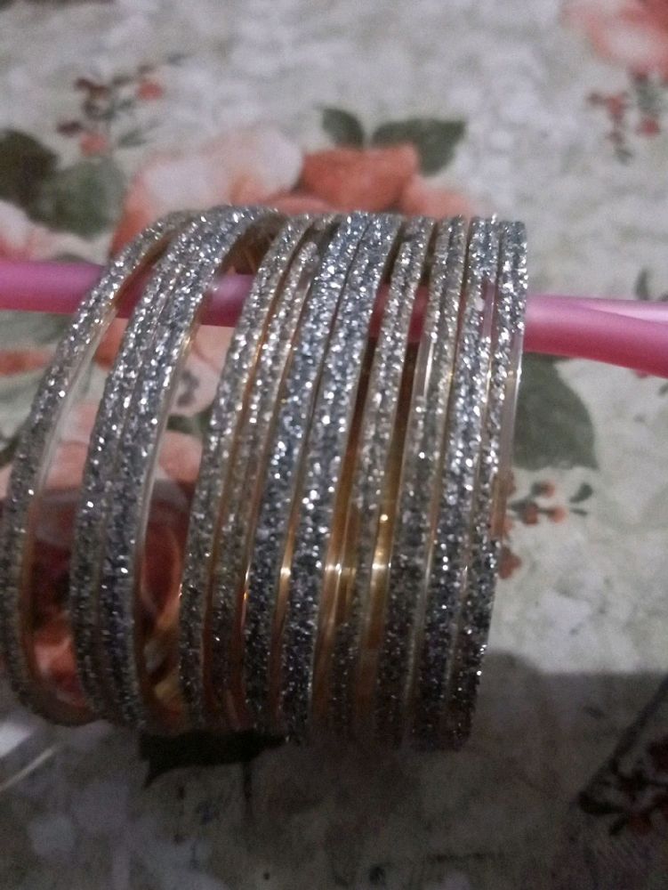 Combo Of Four Color Bangles & Bracelet