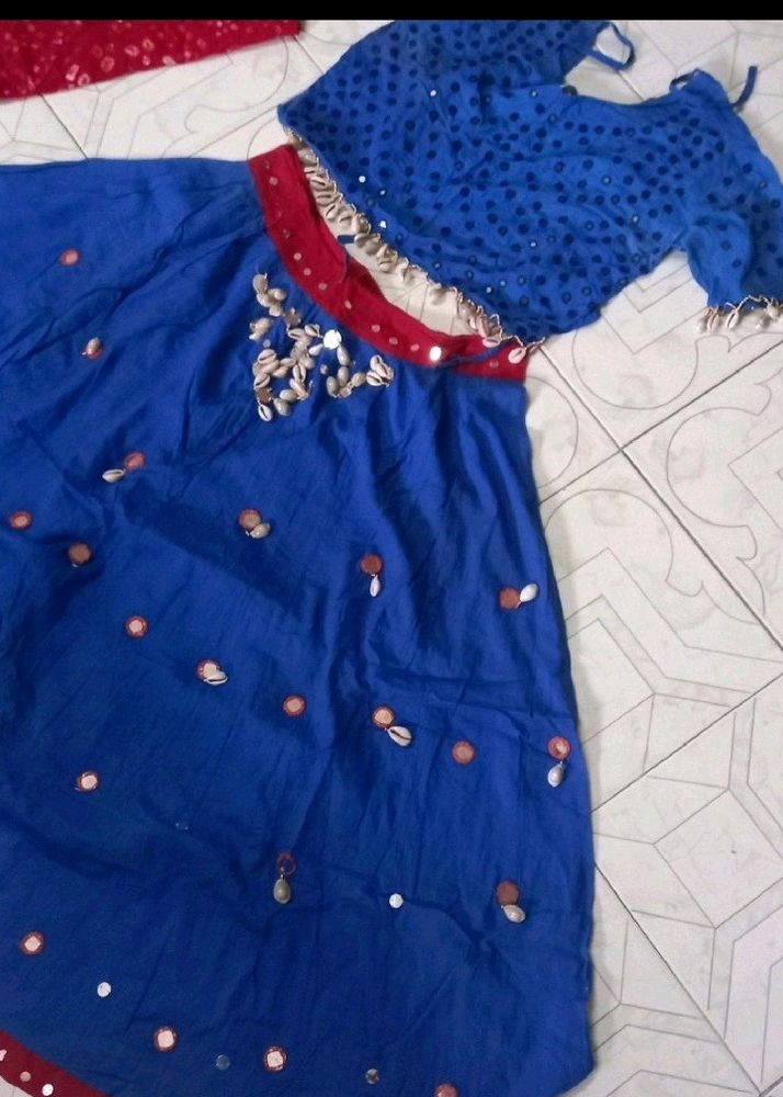 💙Blue Chaniya Choli ✨