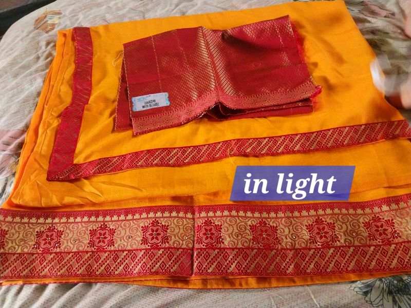 Linen Crepe Saree || Embroidery