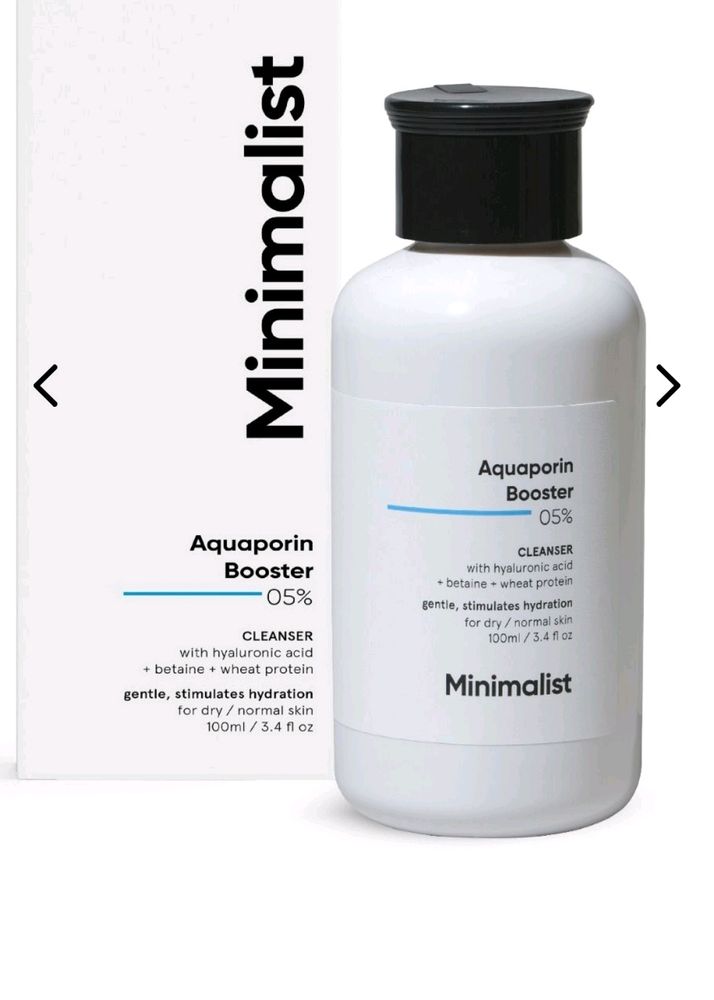 Minimalist Aquaporin Booster Cleanser