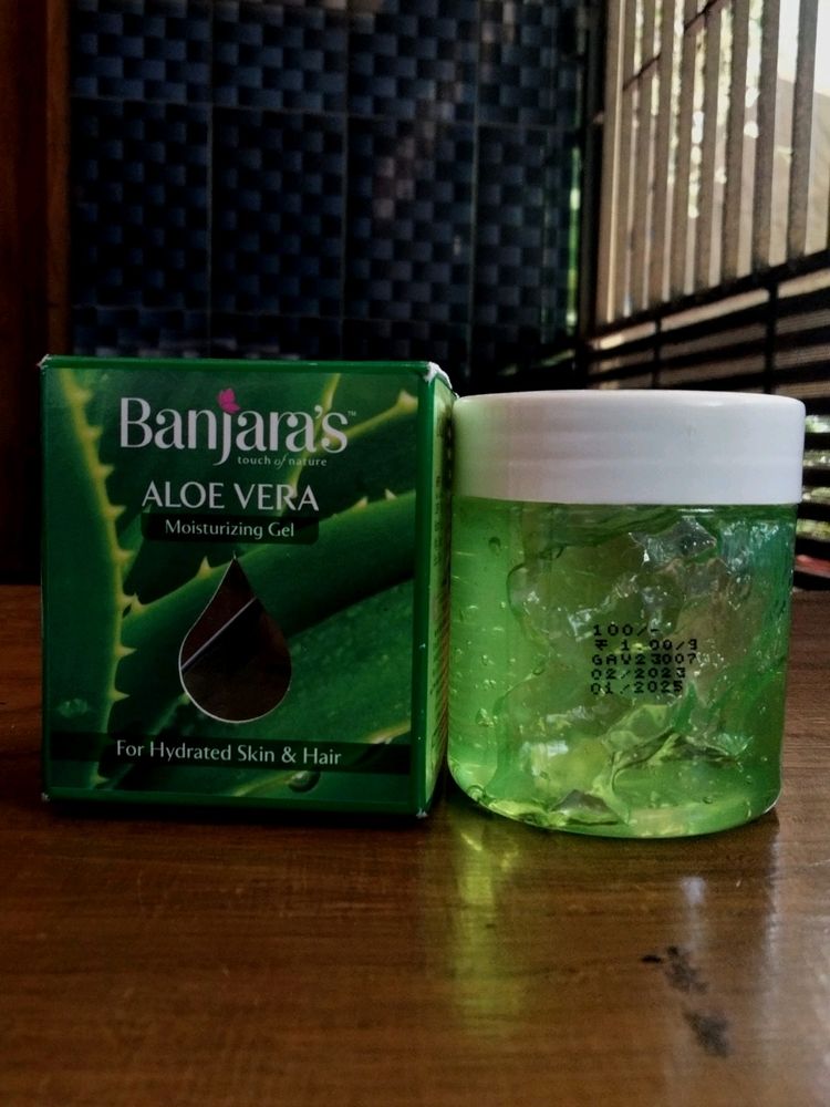 Aloe Vera Moisturizing Gel- Banjara's