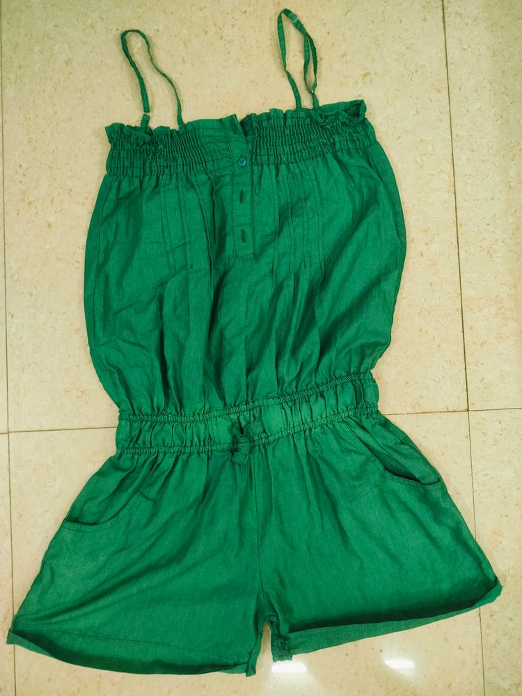 Green Playsuit