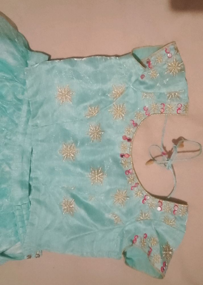 Organza Lehenga Set