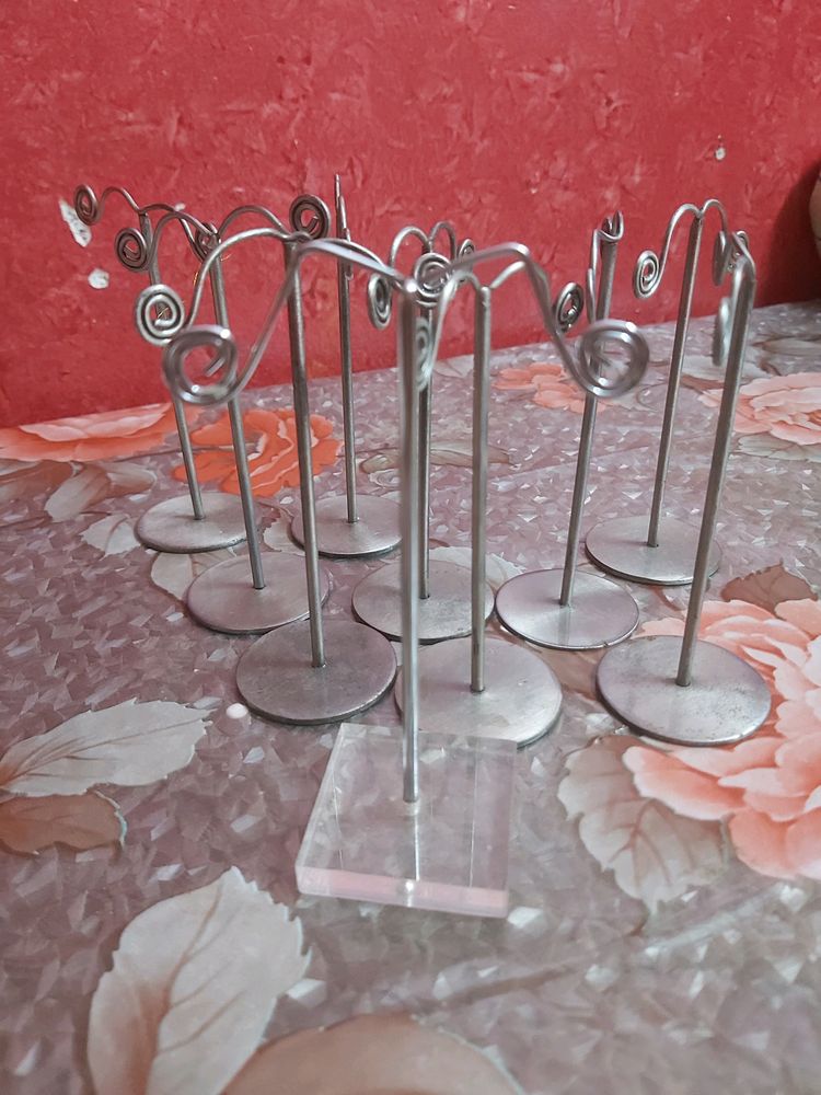 Earring Stands Set Of 10