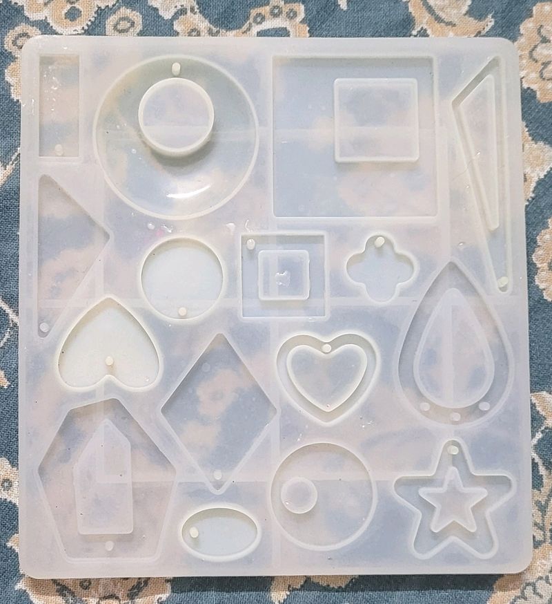 Earings & Pendant Silicon Mould