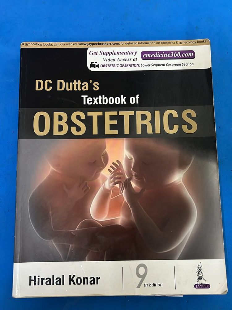 Obstetrics- DC Dutta