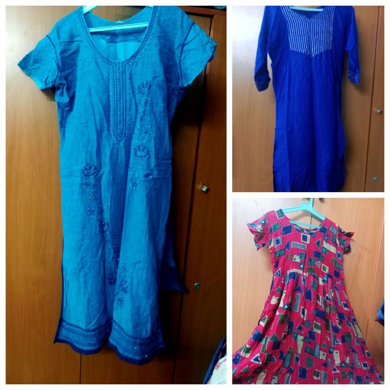 3 Different Kurtis (XL)