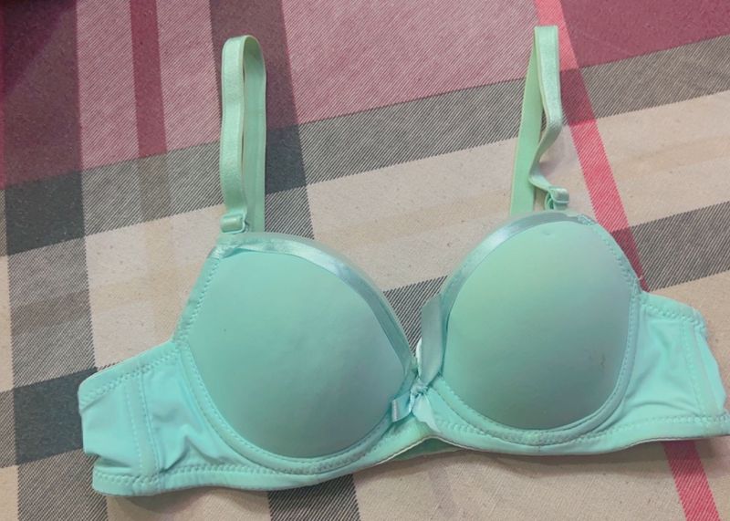 Pastel Green Padded Bra