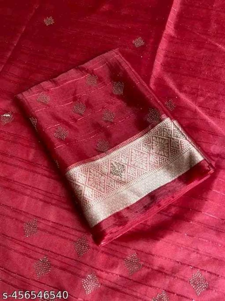 Organza Ston Work Saree