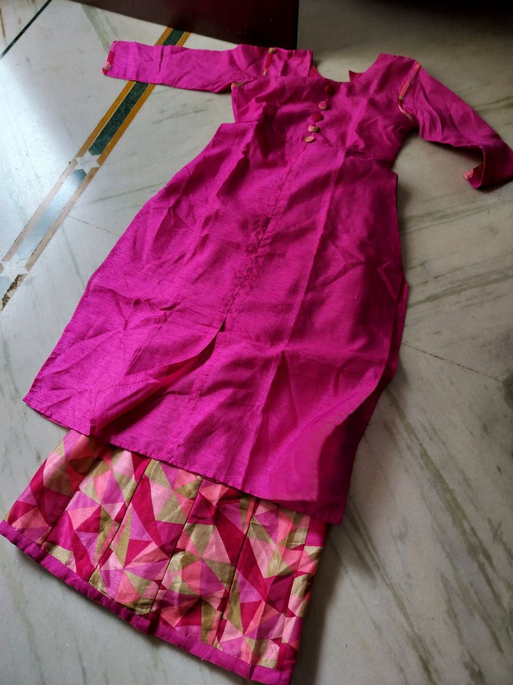 Long Skirt And Kurtha Dress