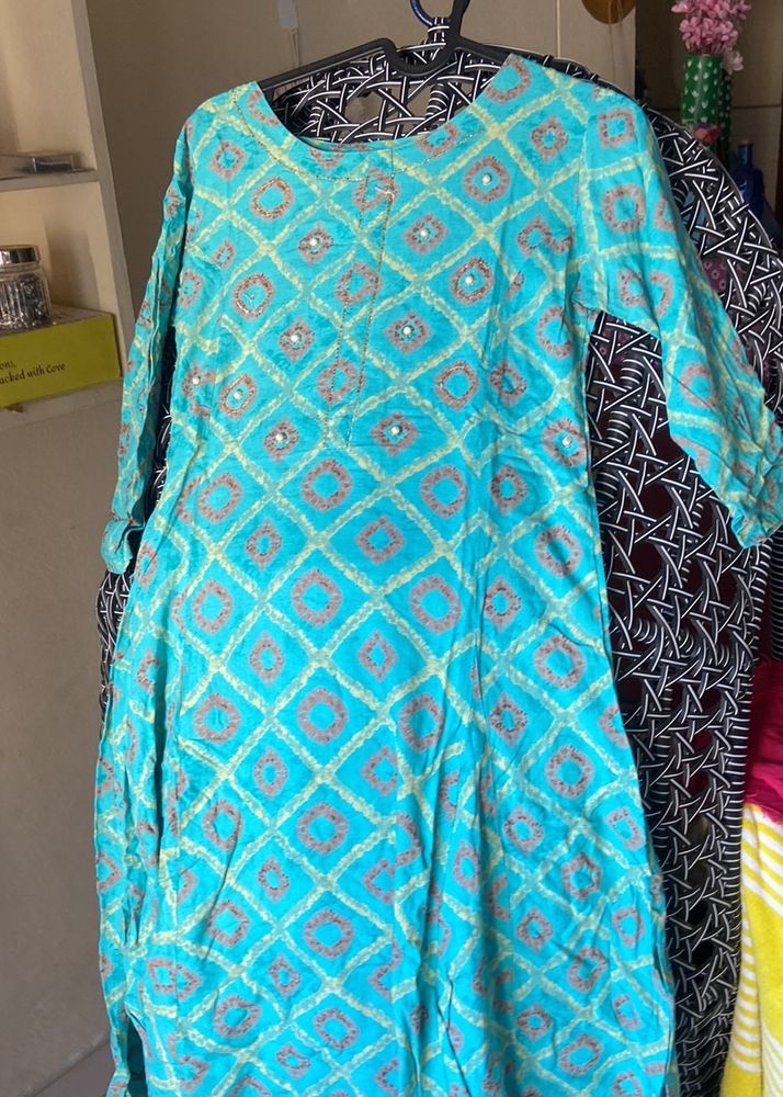 3/4 Hands Kurthi For College