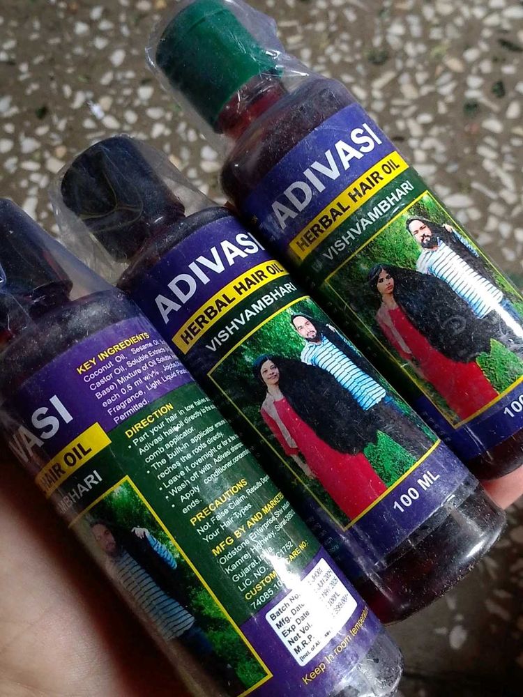 New Adivasi Hair Oil