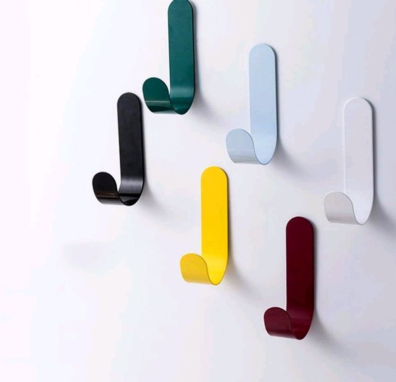 Self Adhesive Wall Hooks Waterproof ( pack of 6 )