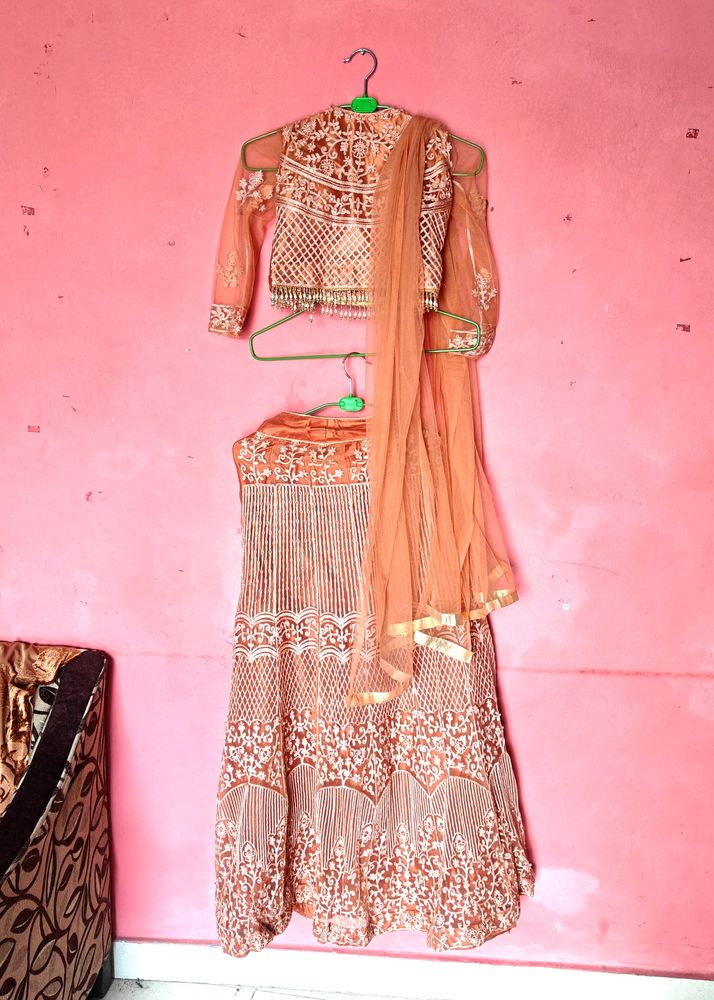 Orange Lehnga Choli...