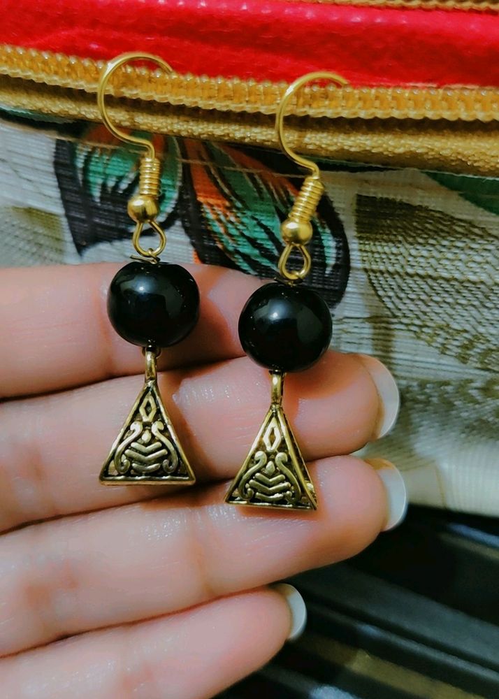 Black Pearl Small Earrings