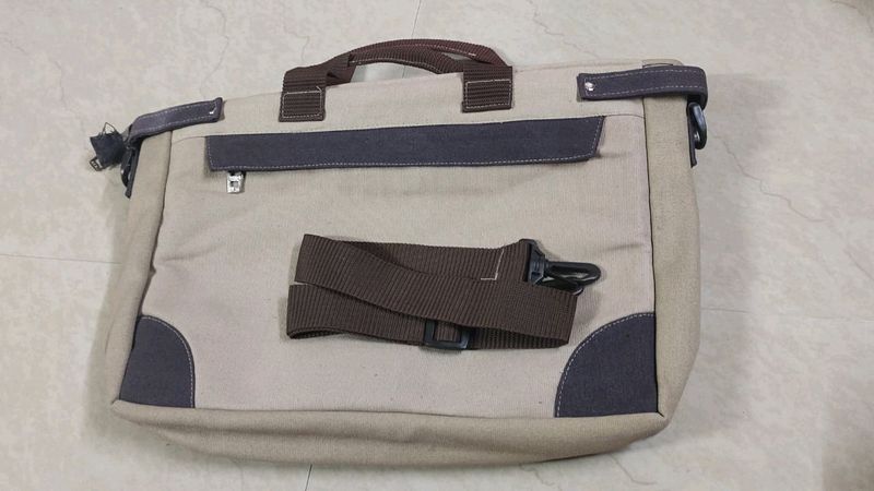 Real Laptop Khadi Bag