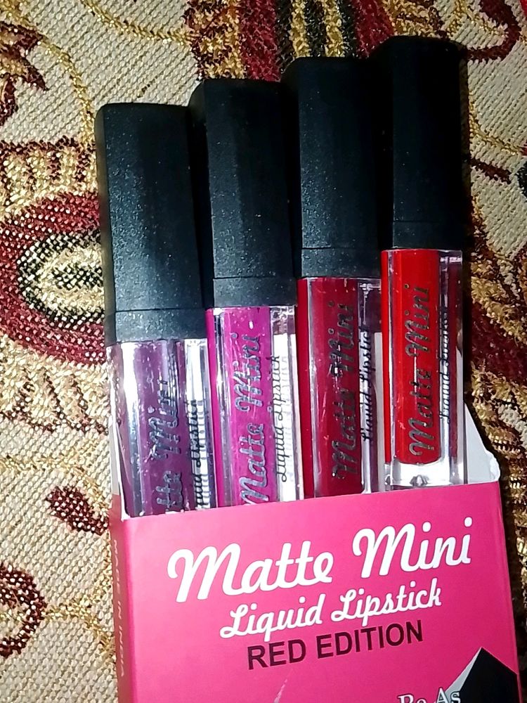 Matte Mini Liquid Lipstick Red Edition