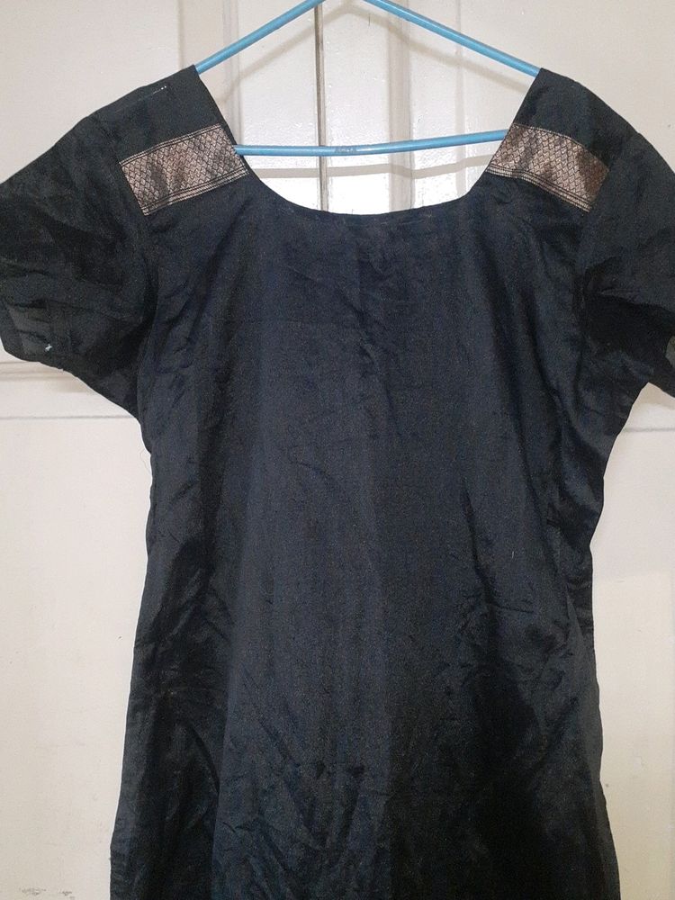 Long Banarsi Kurti Size M