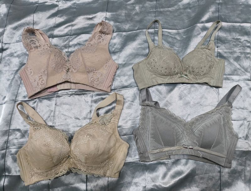 Combo Of 4 Imported Designer Bra