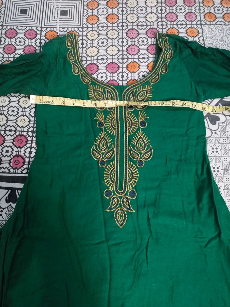 Beautiful Cotton Suit With Duppta