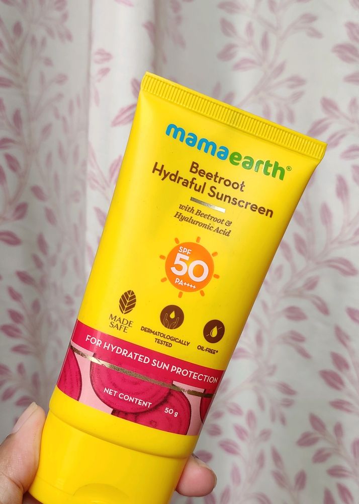 Mamaearth Beetroot Sunscreen