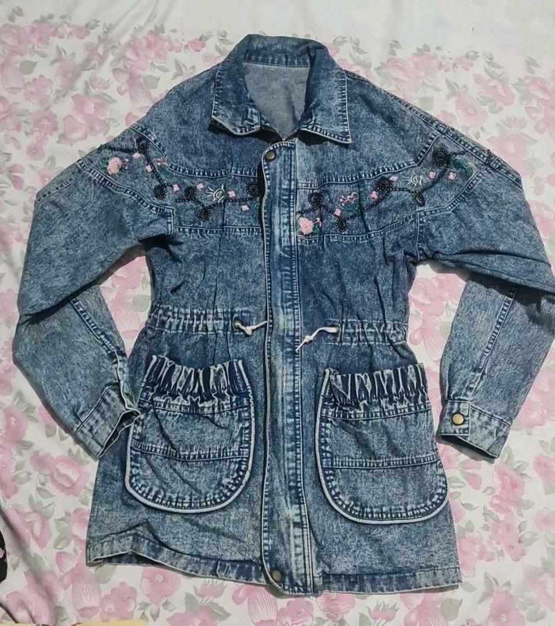 Denim Over Coat