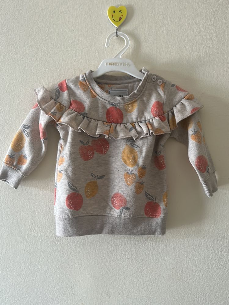 Woollen Warmer Top For Kid Girl