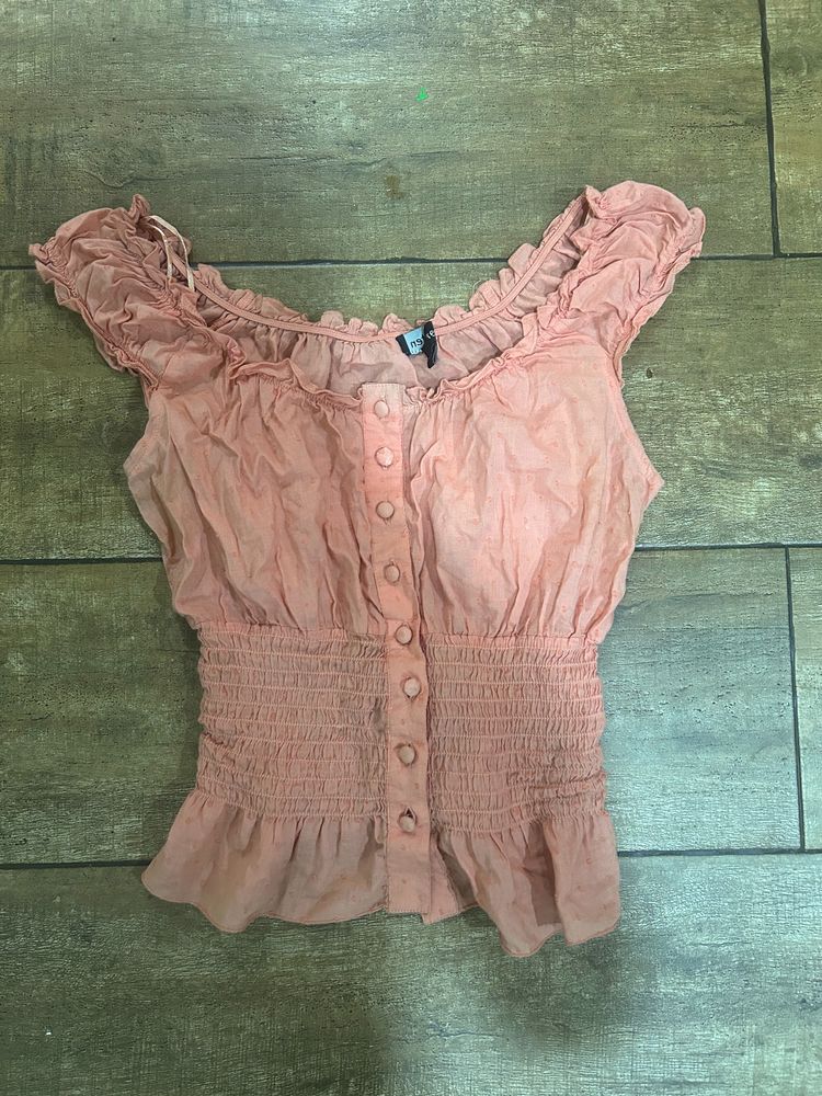 Cottage Core Fairy Top Offshoulder